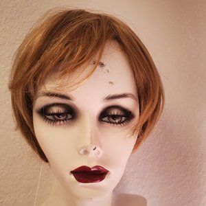 new wig. Monofillament. Color: butterscotch